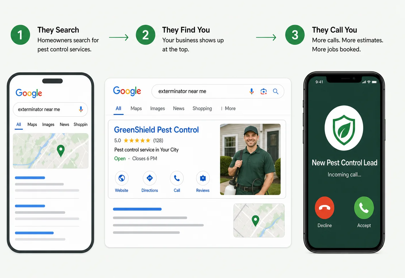 SEO for pest control companies that ranks you on Google